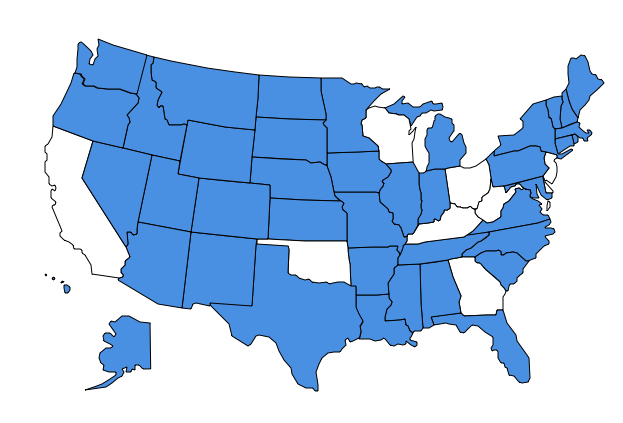 US States - AG action