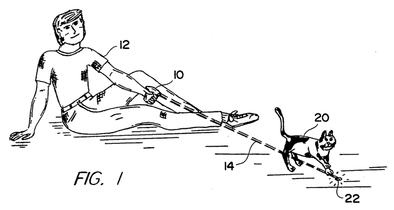 Exercising A Cat patent drawing